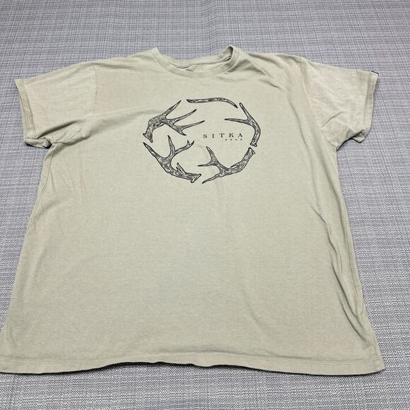 Sitka Other - Sitka Shirt Mens Large Antler Evo Tee Short Sleeve Pullover Hunting Deer Outdoor